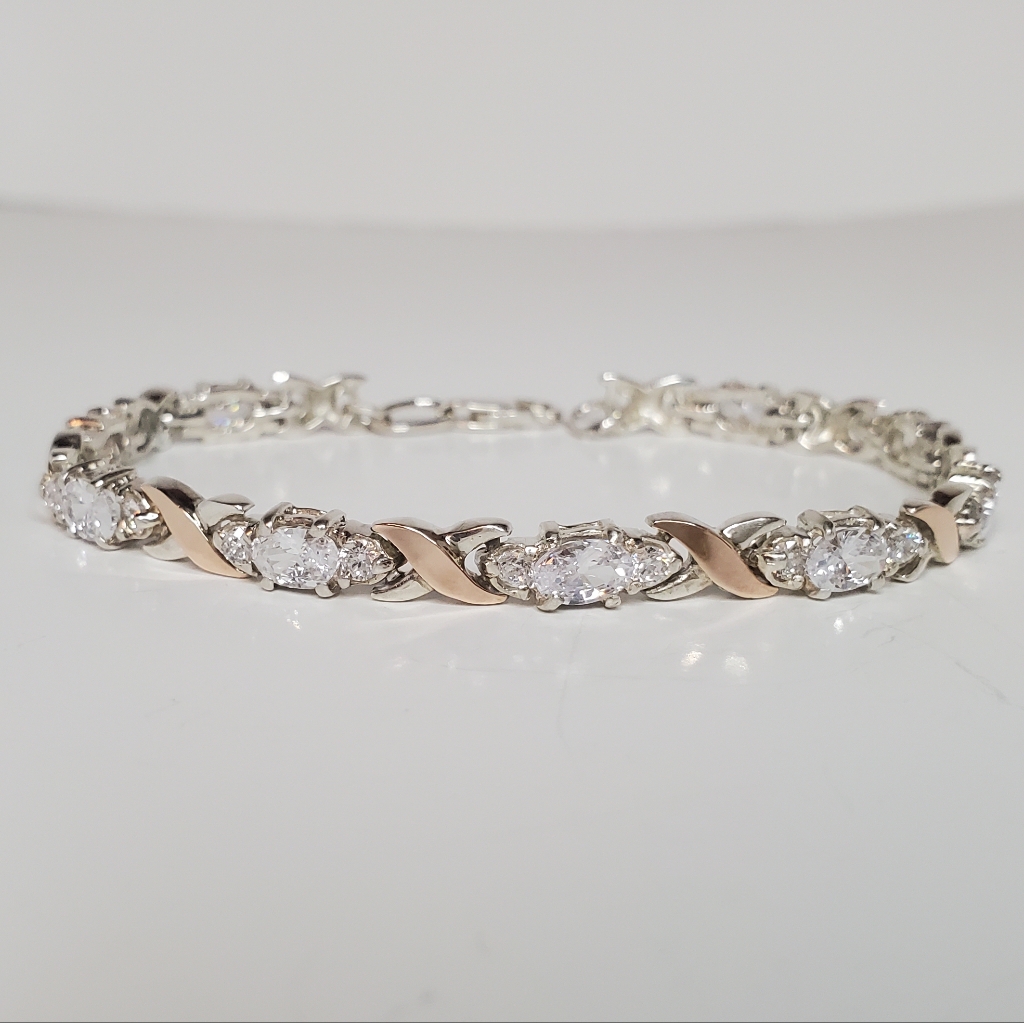 Sterling Silver Bracelet Of Sterling Silver